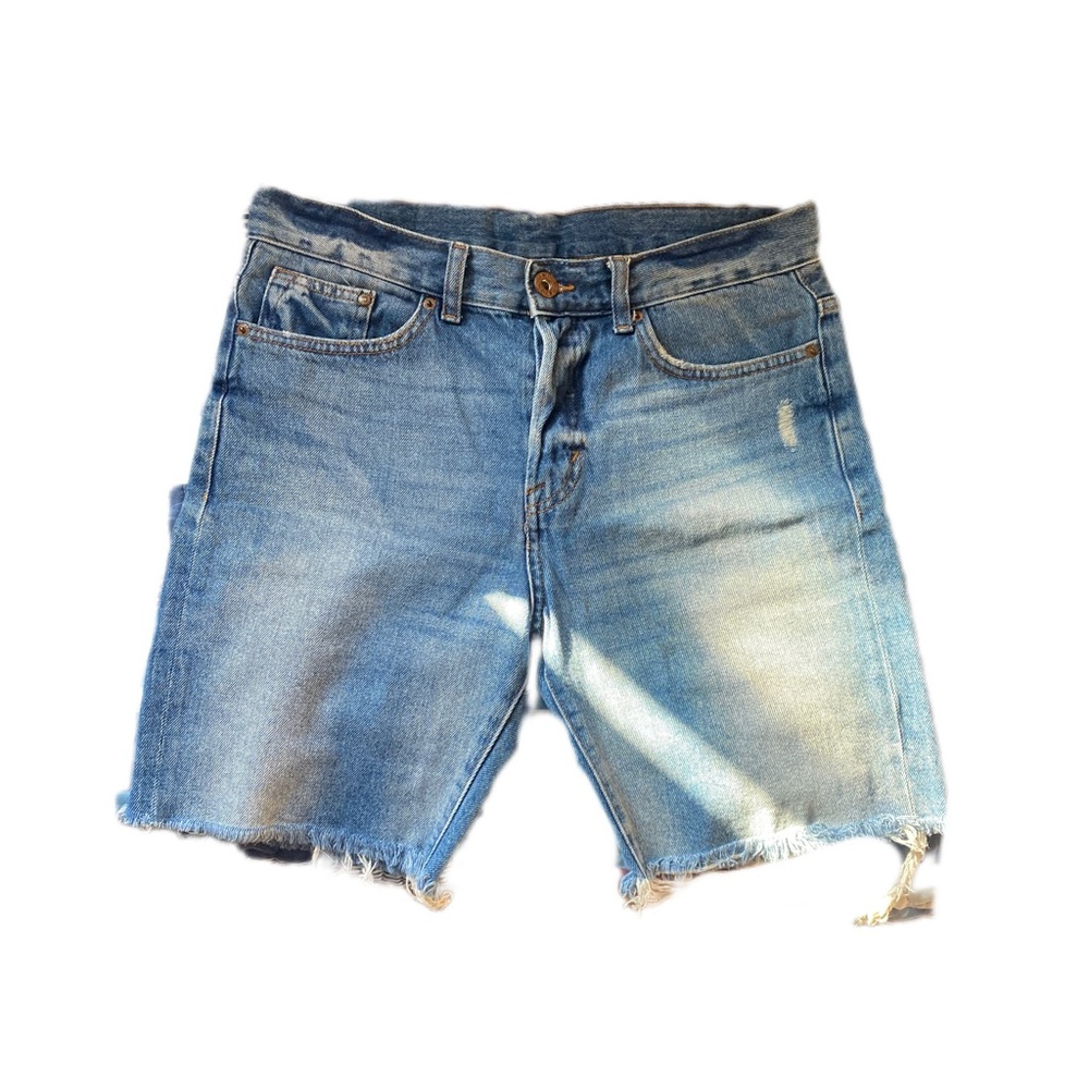 &denim jean shorts by h&m